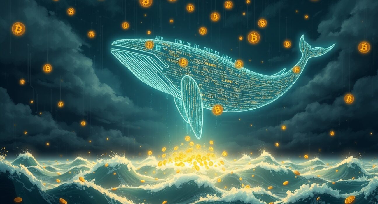 A Bitcoin whale's massive panic sell causing significant market ripples and personal loss.