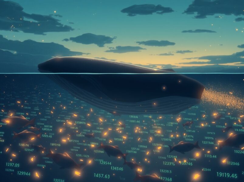 Bitcoin whales accumulating during retail sell-off indicates potential market bottom according to Santiment data analysis.