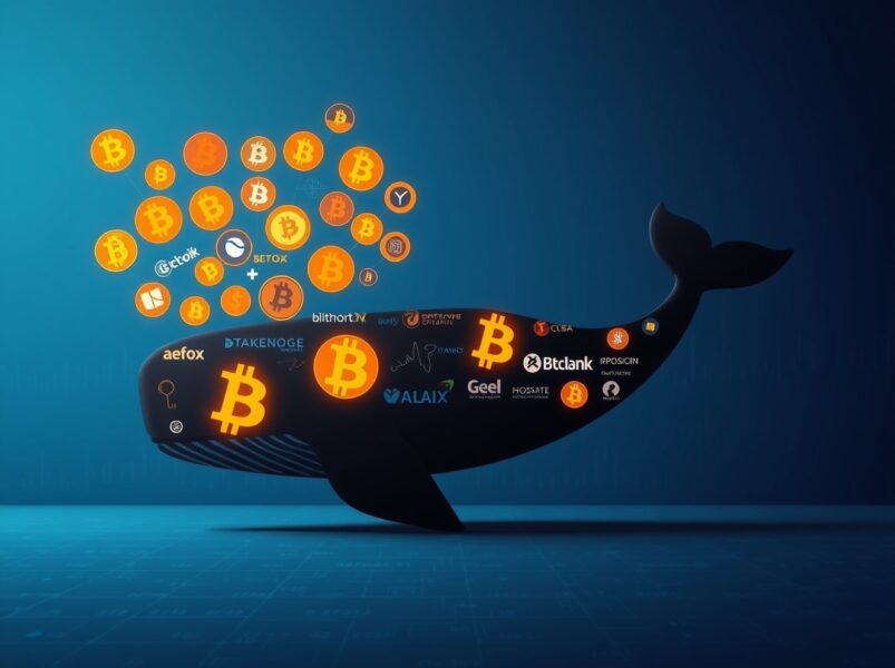 Bitcoin Whales Trigger Alarm: 45K BTC Floods Exchanges in Massive Sell Signal