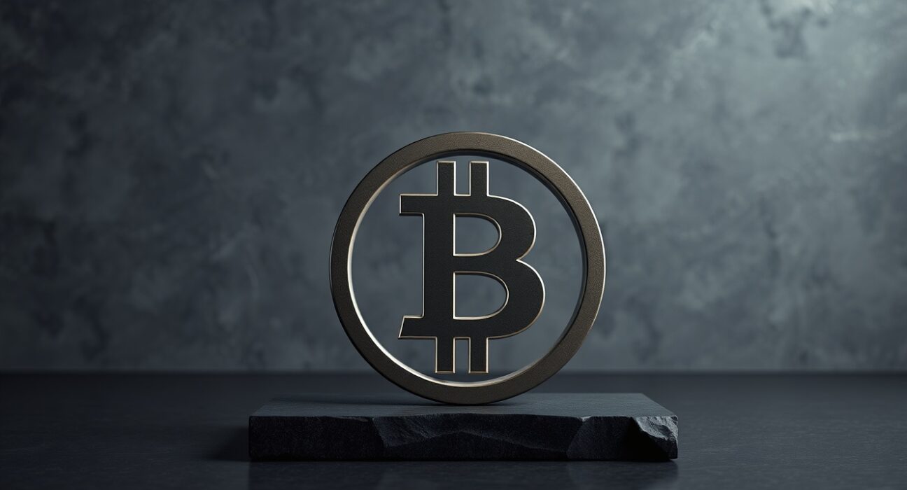 Bitcoin symbol representing a major $67.3 million cryptocurrency withdrawal from Binance exchange.