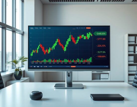 Professional analysis of cryptocurrency market volatility showing gainers and losers data visualization