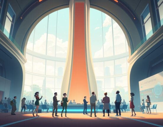 Founders networking and learning at the Bitcoin World Founder Summit 2026 conference in Boston.