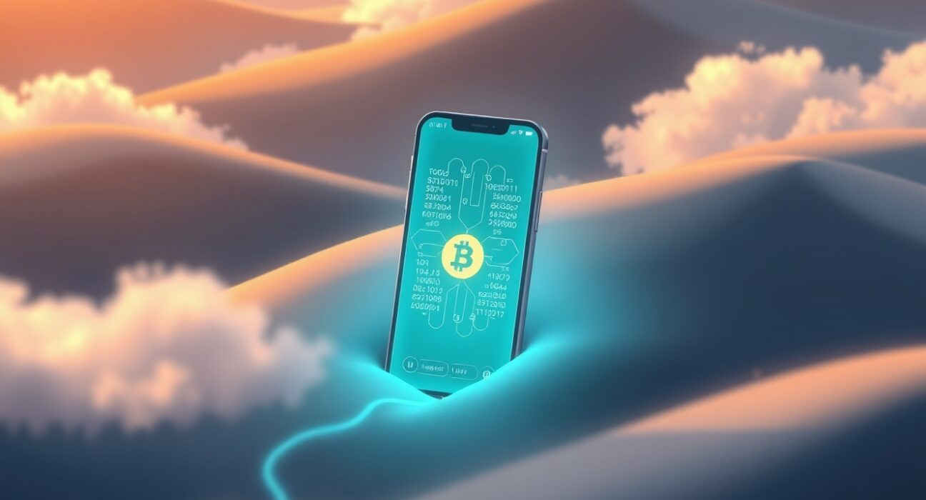 Bitcoin World iOS app service restored on a smartphone after a temporary outage.