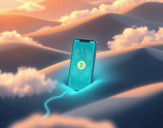 Bitcoin World iOS app service restored on a smartphone after a temporary outage.