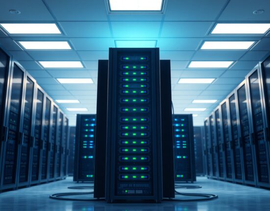 Bitcoin World server maintenance in a secure data center for platform upgrades.