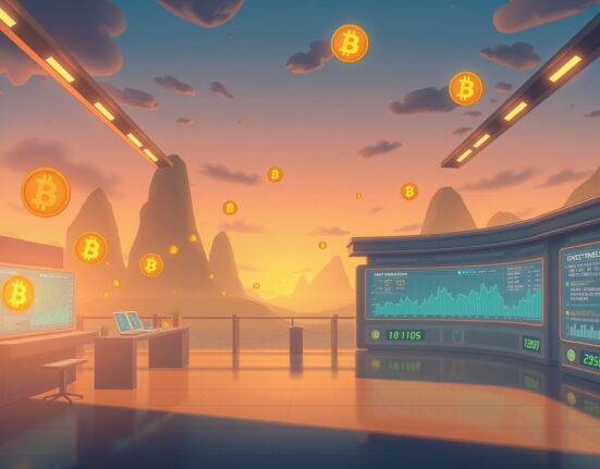 Bitcoin World's cryptocurrency news coverage schedule visualized in a futuristic newsroom setting