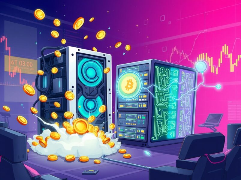 Shocking 18% Drop: Bitfarms Stock Plummets as Bitcoin Miner Switches to AI