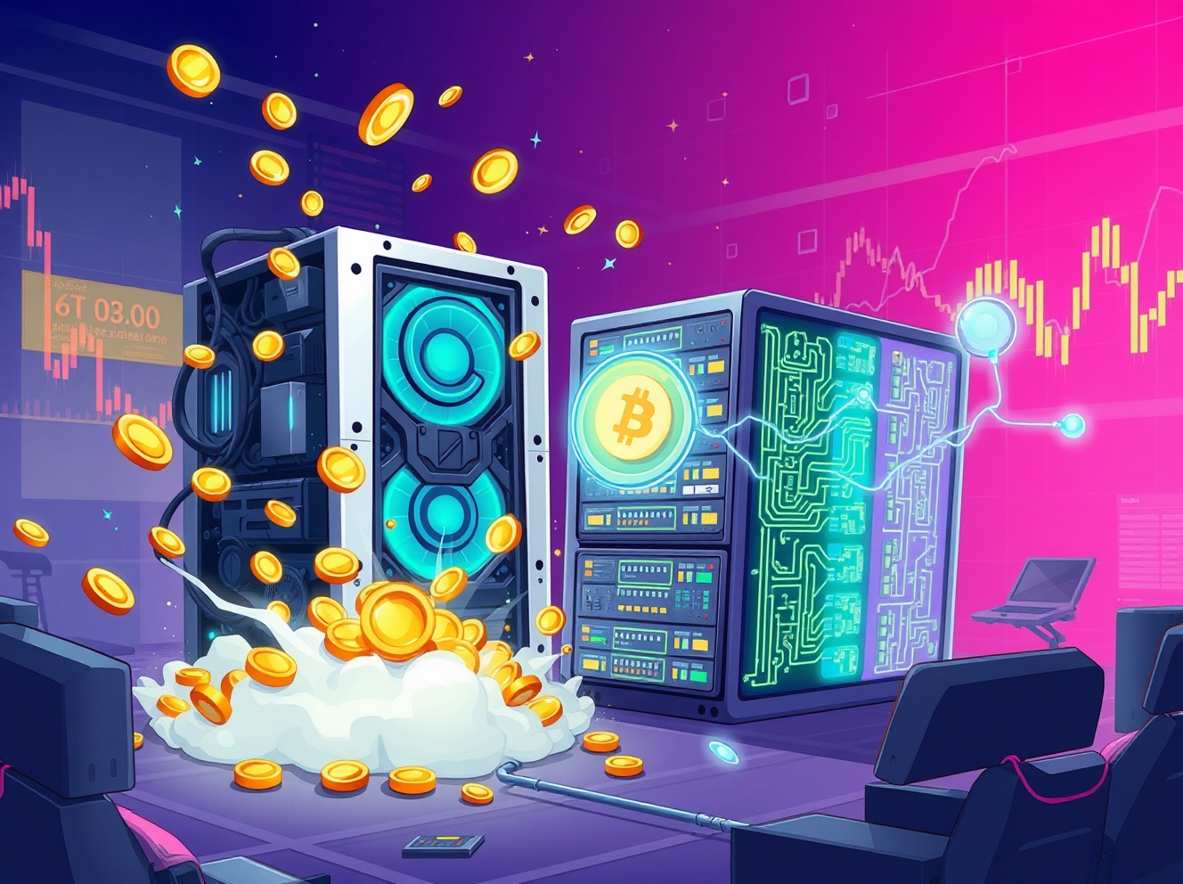 Shocking 18% Drop: Bitfarms Stock Plummets as Bitcoin Miner Switches to AI