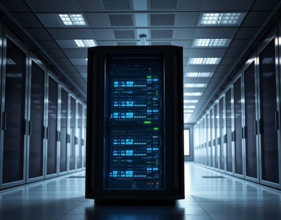 Bitget's upgraded trading infrastructure server representing faster cryptocurrency order processing