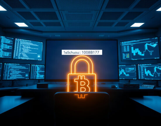 BitGo CEO Mike Belshe challenges Anthropic to hack a wallet holding 100 BTC, shown on a secure monitor.