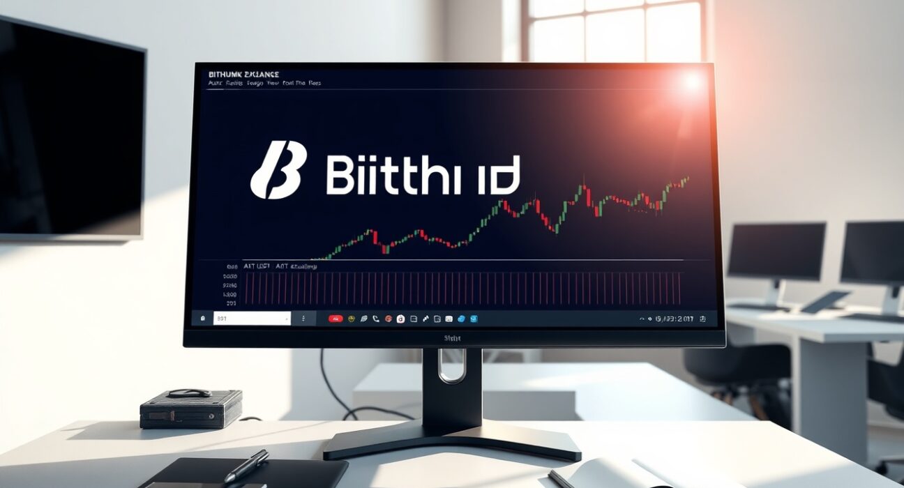 Bithumb exchange interface showing AKT trading during maintenance announcement for network upgrade.