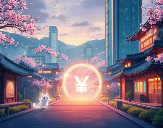 Bithumb exchange lists Brevis cryptocurrency for Korean won trading, symbolizing market growth.