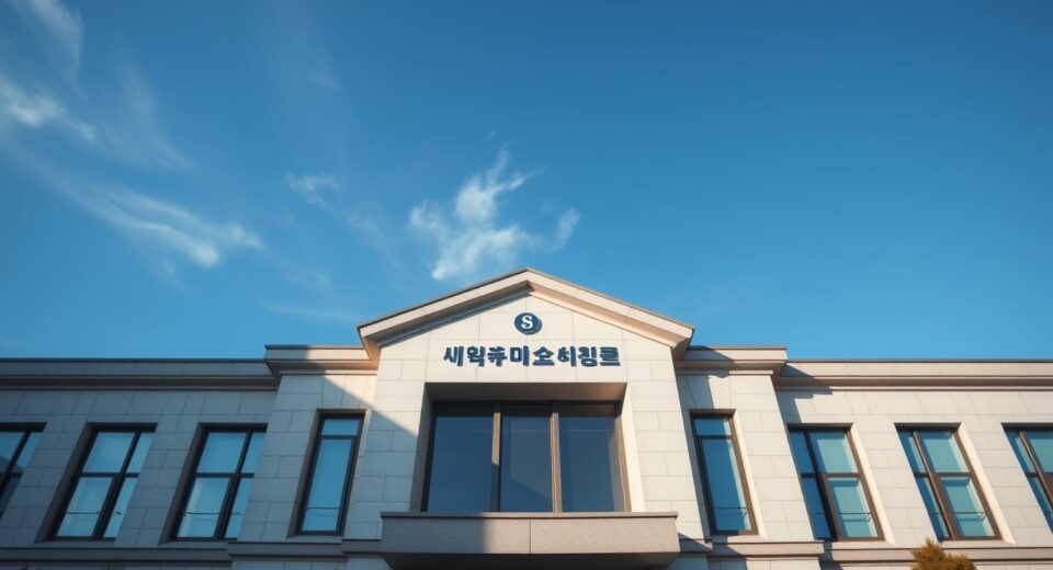 Exterior of Seoul Central District Court, where Bithumb founder Lee Jung-hoon won appeal in BXA listing lawsuit