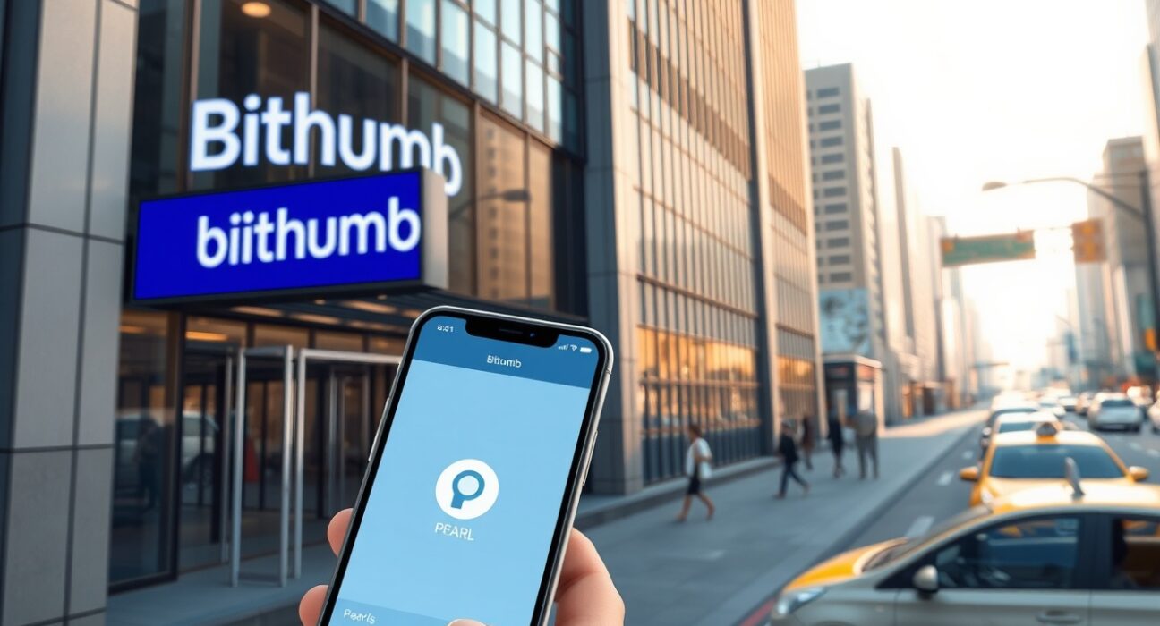 Bithumb exchange listing PRL Pearl cryptocurrency for KRW trading in Seoul