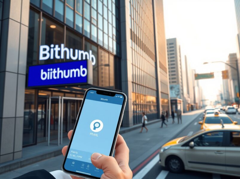 Bithumb exchange listing PRL Pearl cryptocurrency for KRW trading in Seoul