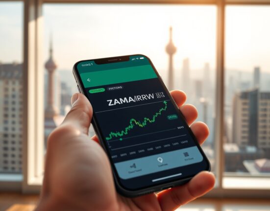 Bithumb exchange listing announcement for Zama (ZAMA) cryptocurrency on the Korean KRW market.