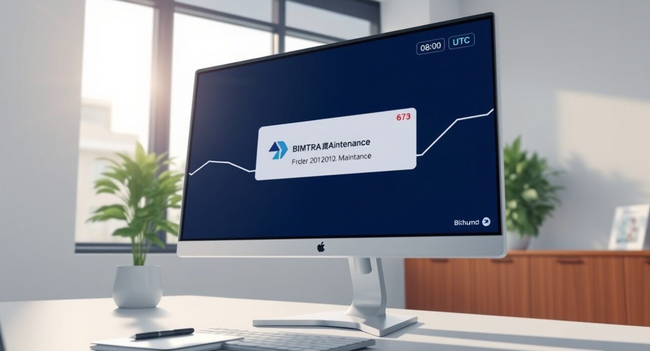Bithumb exchange interface showing MANTRA deposit and withdrawal suspension notice for network upgrade.