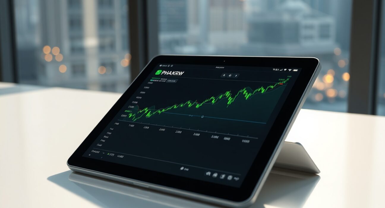Bithumb exchange listing for Phala Network PHA token trading against the Korean Won.