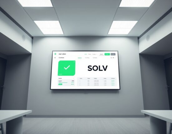 Bithumb exchange dashboard shows SOLV token removed from delisting watchlist with green checkmark