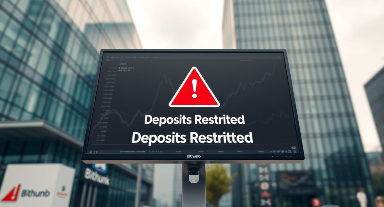 Bithumb restricts TokenSpot deposits and withdrawals amid money laundering suspicions with Garantex and Grinex.