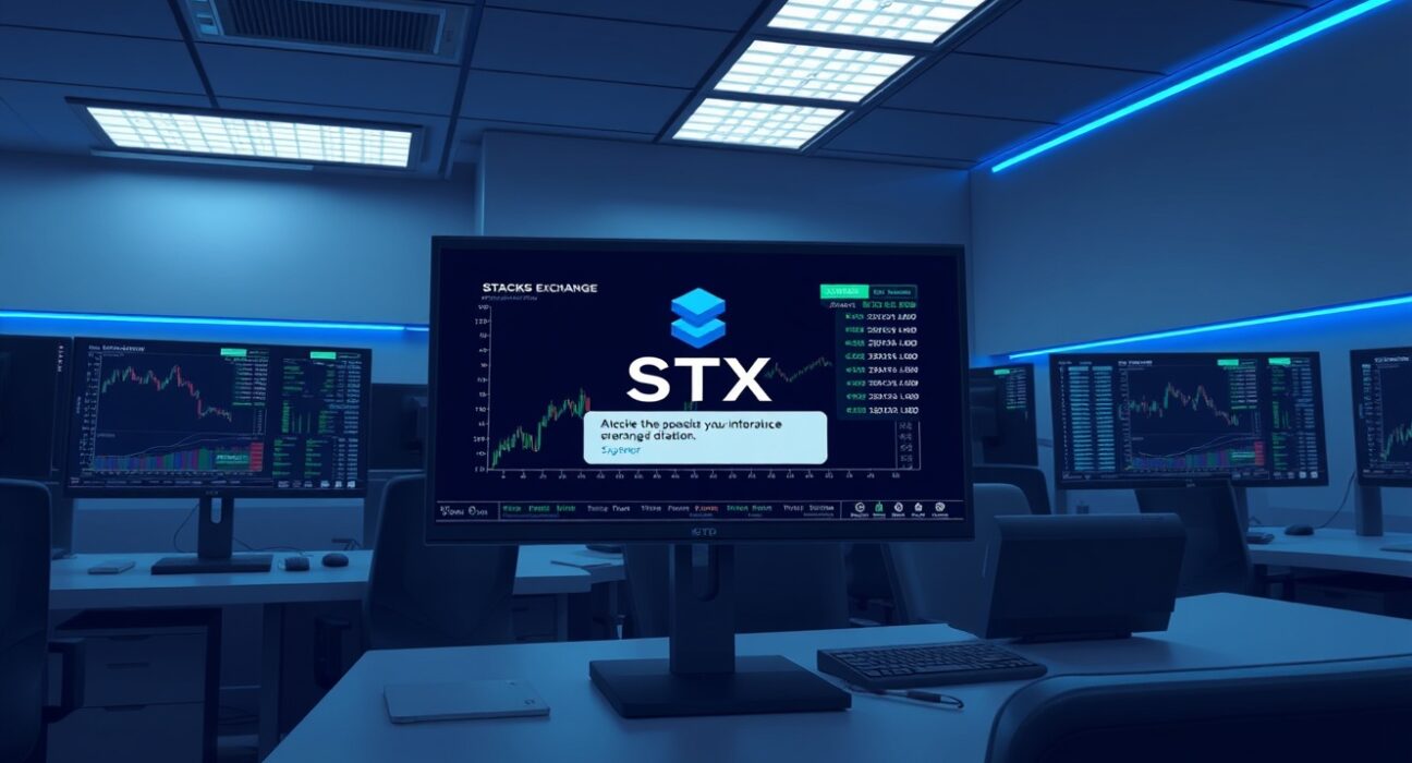 Bithumb exchange operations center during STX network maintenance period