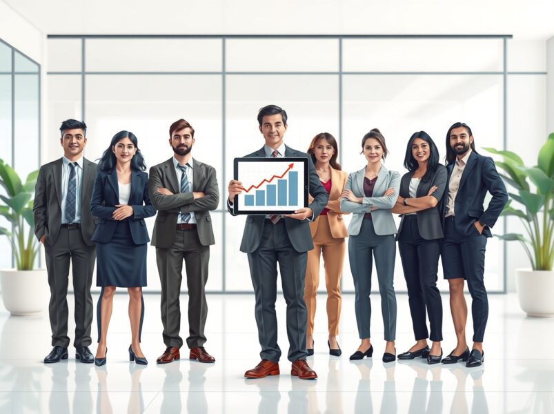 Bithumb union members in a professional office setting, representing the labor dispute over employee benefits.