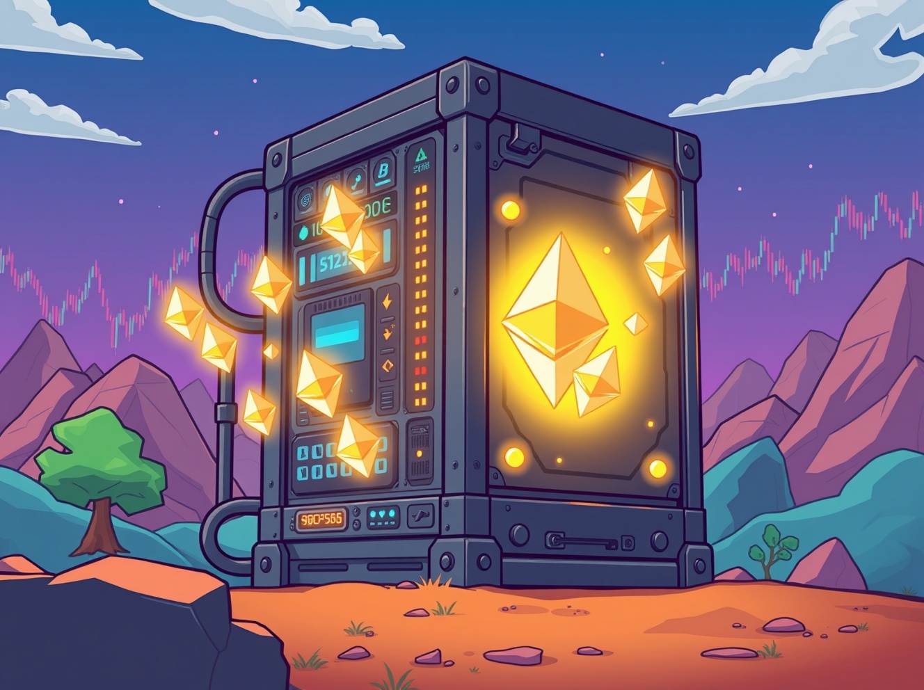 Massive Bitmain ETH Purchase: 41,792 Ethereum Acquired in $147M Crypto Power Move