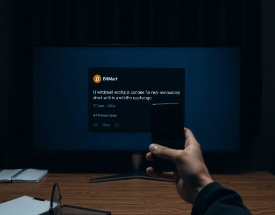 BitMart X account post criticizing founders amid withdrawal delays
