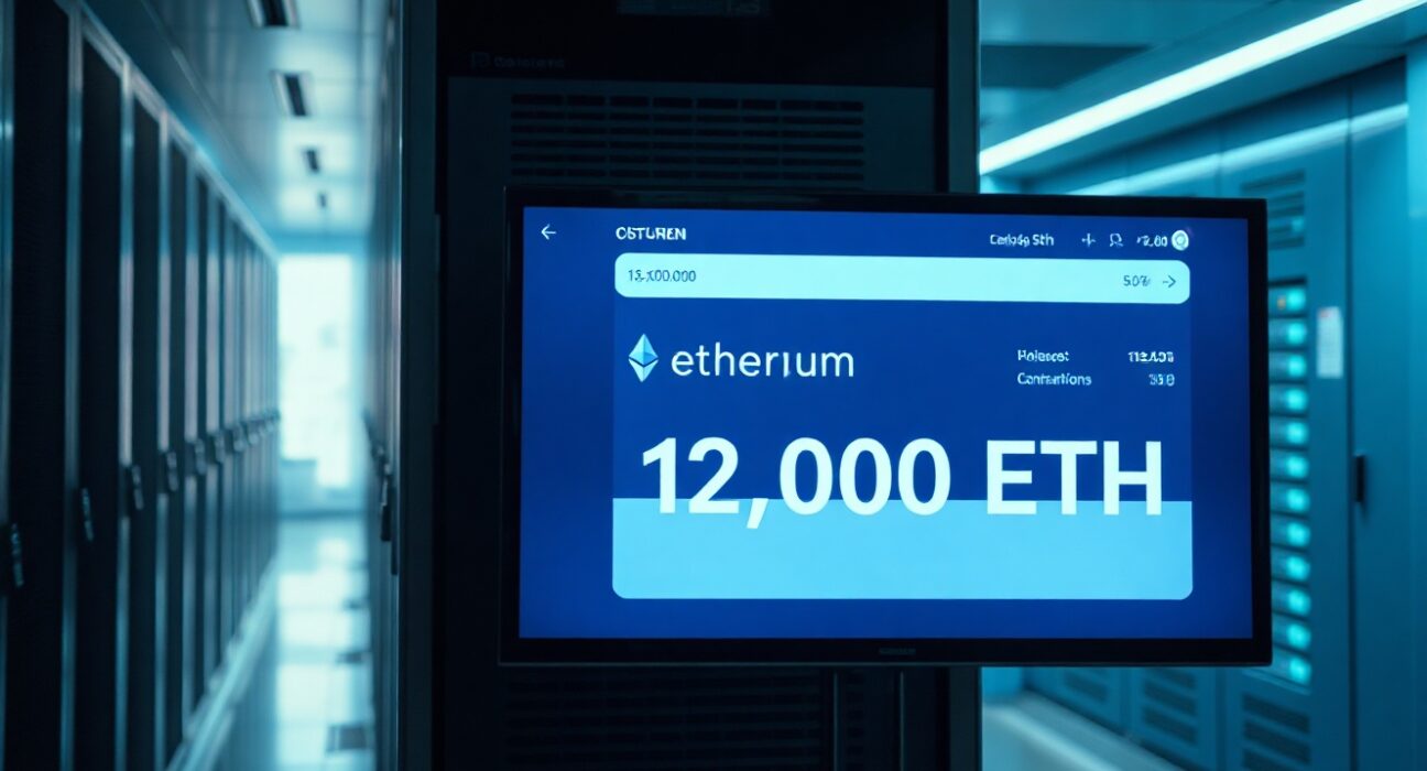 Bitmine transfers 13,000 ETH from BitGo, on-chain data shows