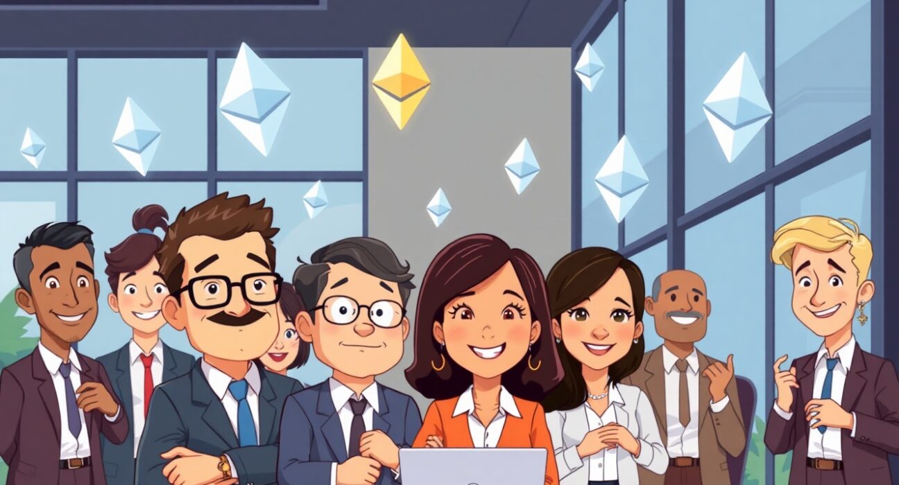 Bitmine CEO appointment leading Ethereum investment strategy meeting with diverse team