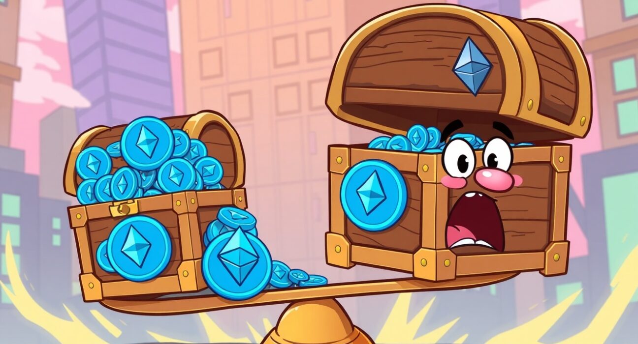 Bitmine's massive ETH holdings tipping the scales against BlackRock in cryptocurrency investment