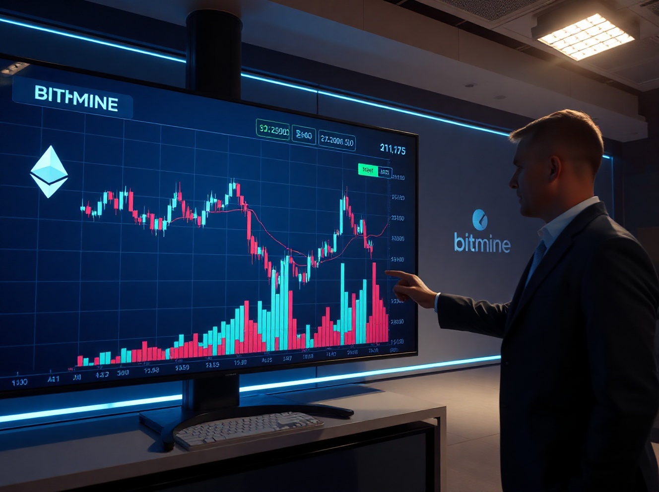 Bitmine Acquires $213M in Ethereum, Now Controls 4.59% of Total Supply