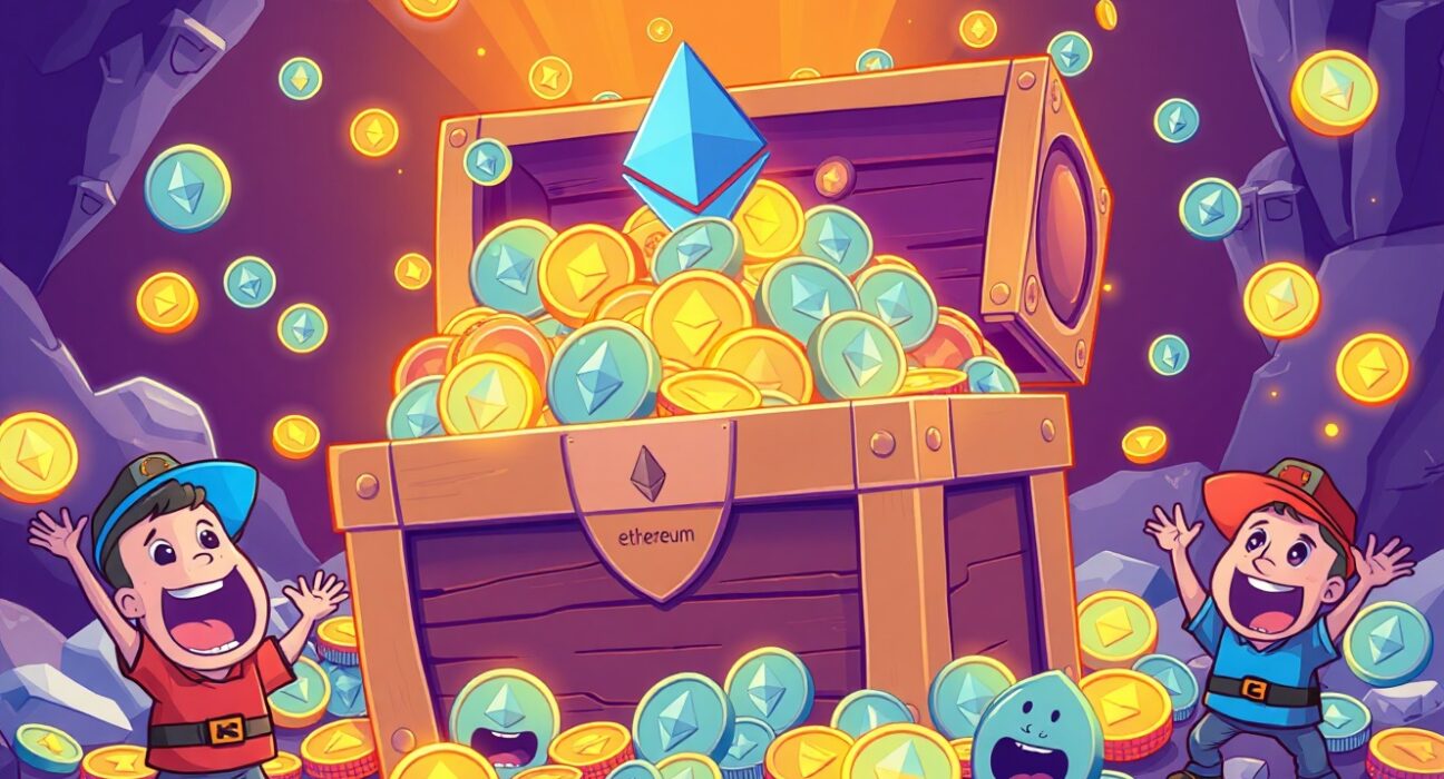 Strategic Ethereum purchase showing Bitmine's growing cryptocurrency treasure chest