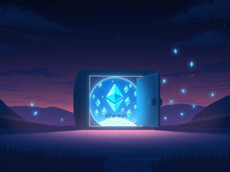 Bitmine's expanding Ethereum cryptocurrency holdings represented as secure digital assets