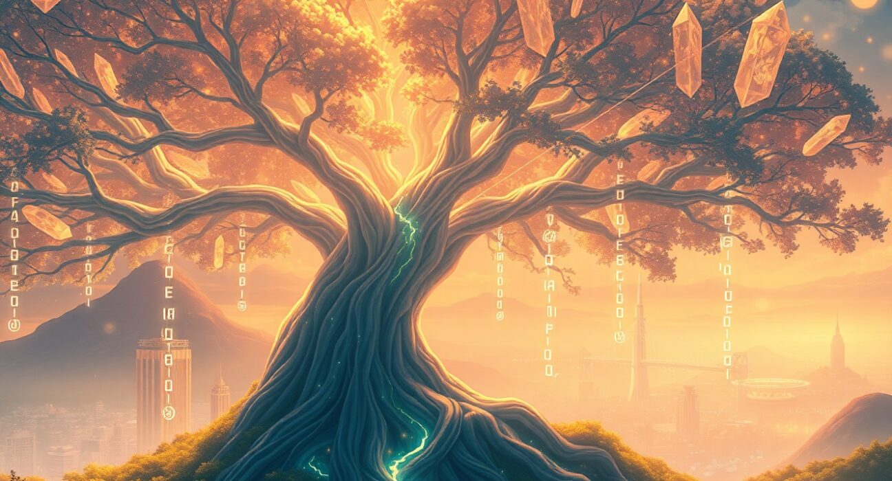 Visual metaphor for Bitmine's massive Ethereum staking investment powering the blockchain network.