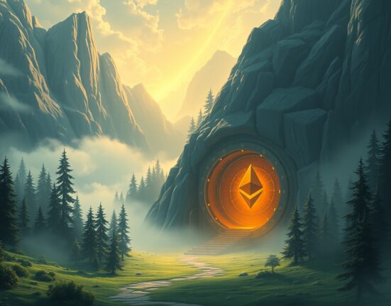 A massive Bitmine-linked Ethereum stake representing institutional confidence in blockchain technology.