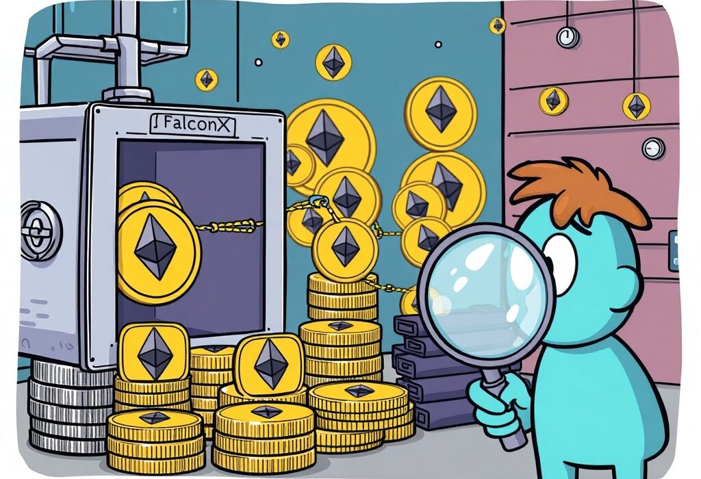 Massive Bitmine Ethereum Withdrawal: $125 Million Moves from FalconX