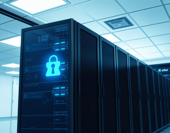 Illustration of a server breach representing the Bitrefill cyberattack with suspected North Korean hacking links.