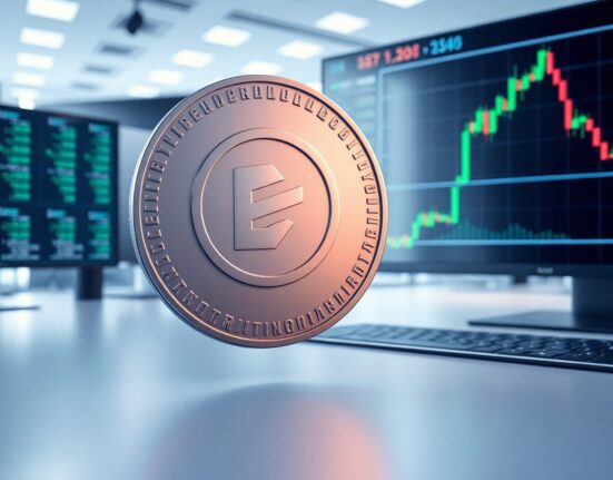 BitTorrent BTT token on a bullish chart with market analysis background