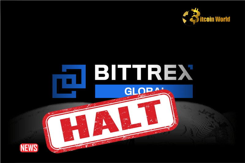 Bittrex Global Halts Its Trading Operations Globally