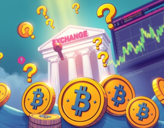 Bittrex transaction data manipulation shown through irregular cryptocurrency patterns in cartoon illustration