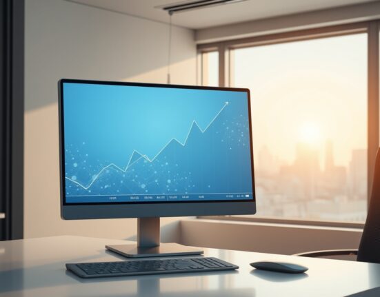 Financial trading terminal displaying a graph for the Bitwise Avalanche ETP NYSE listing.
