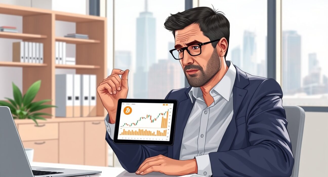 Bitwise investment analyst examining Bitcoin market data and reaffirming $1 million price prediction
