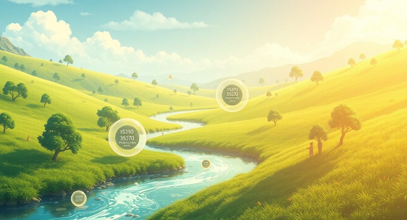 Conceptual visualization of Bitwise's innovative prediction market ETF bridging finance and forecasting data.