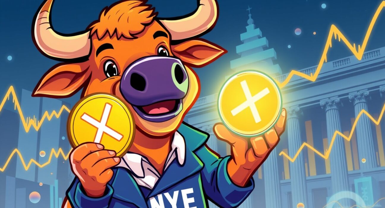 Bitwise XRP ETF revolutionary listing on NYSE showing cryptocurrency institutional adoption