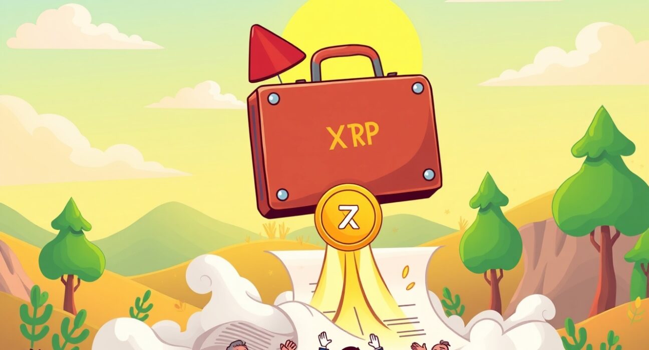 Bitwise XRP ETF rocket launch symbolizing fast SEC approval process