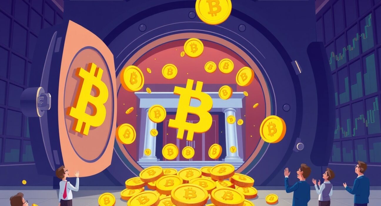 BlackRock Bitcoin ETF institutional investment moving digital assets to secure platform