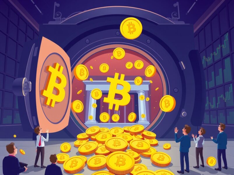 BlackRock Bitcoin ETF institutional investment moving digital assets to secure platform