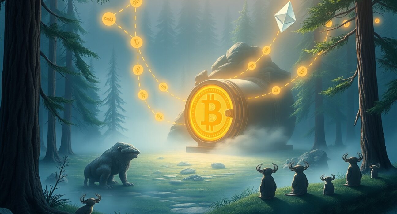 BlackRock's strategic Bitcoin and Ethereum withdrawal represents institutional confidence in long-term crypto holdings