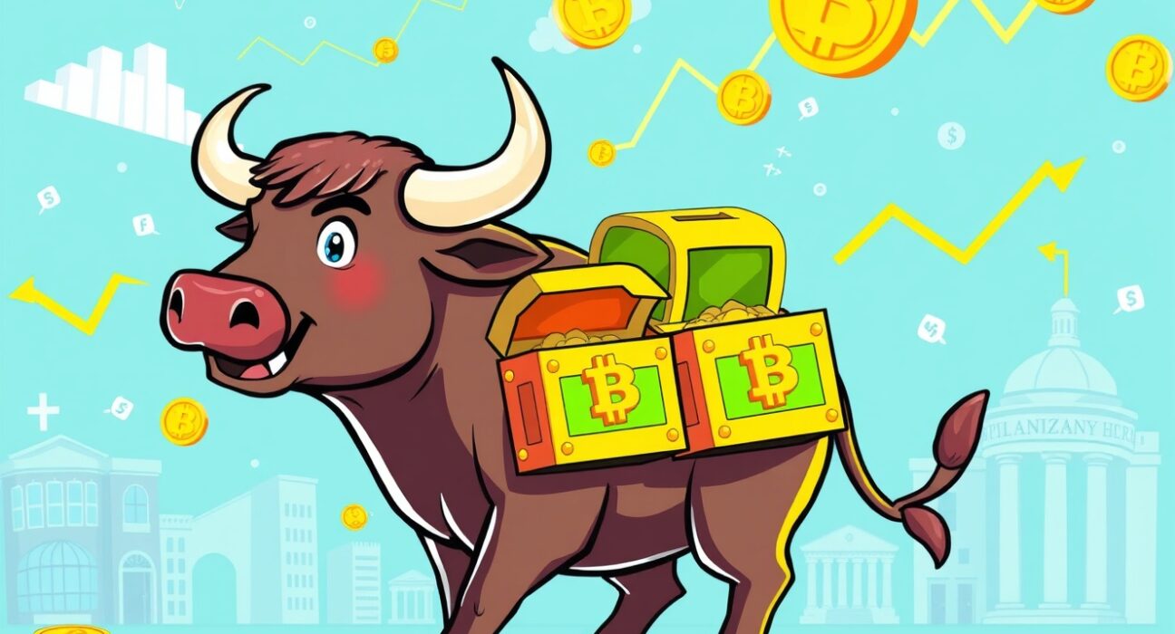 Bitcoin spot ETFs performance showing money flowing into cryptocurrency investment funds